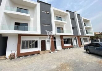 Spacious 4 bedroom terrace duplex with Bq (semi-finished)