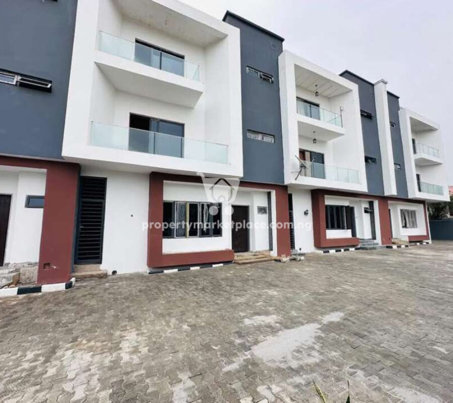 Tastefully finished 4 bedroom terrace duplex with Bq