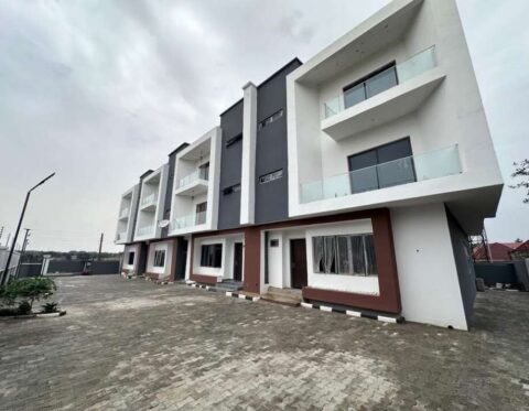 Tastefully finished 4 bedroom terrace duplex with Bq