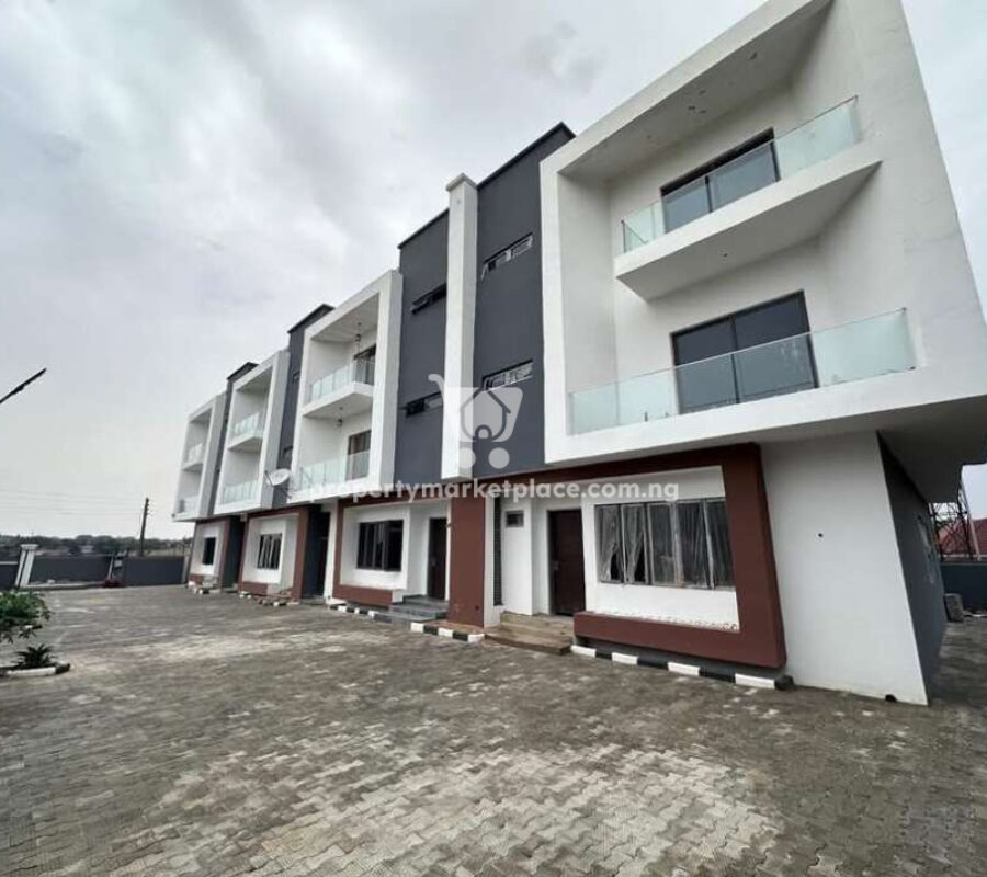 Tastefully finished 4 bedroom terrace duplex with Bq