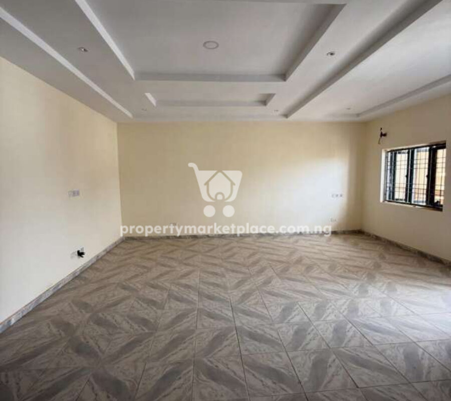 Nicely finished 4 bedroom terrace duplex with a room Bq