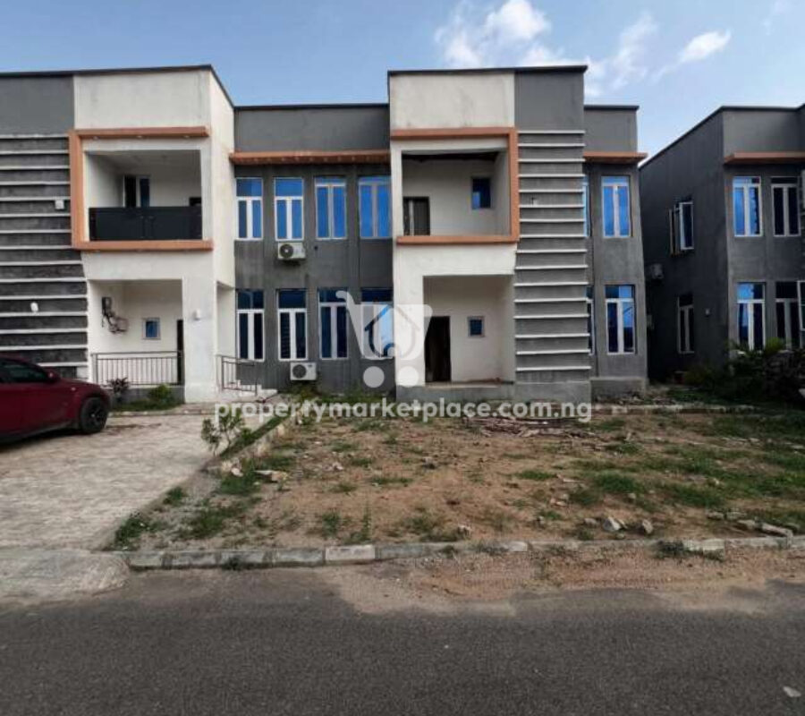 Spacious 4 bedroom terrace duplex with a room boys quarters