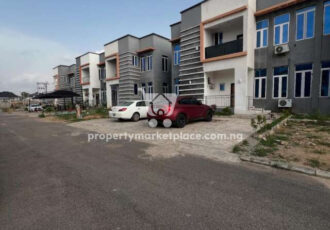 Spacious 4 bedroom terrace duplex with a room boys quarters
