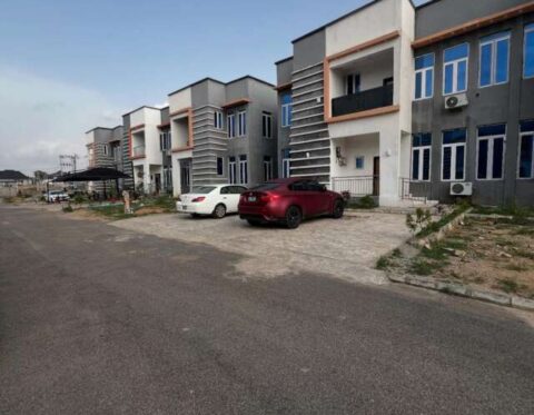Spacious 4 bedroom terrace duplex with a room boys quarters