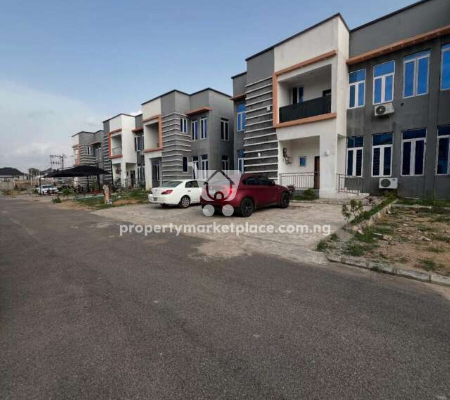 Spacious 4 bedroom terrace duplex with a room boys quarters