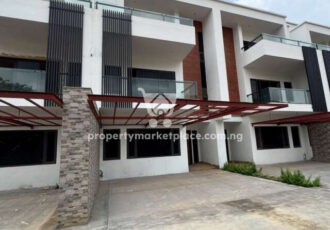 Spacious 4 bedroom terrace duplex with a swimming pool