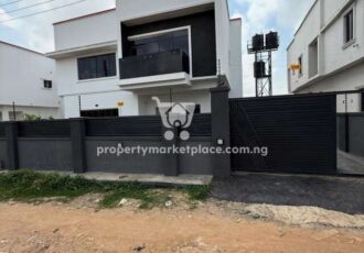 Nicely finished 4 bedroom detached duplex with a room Bq