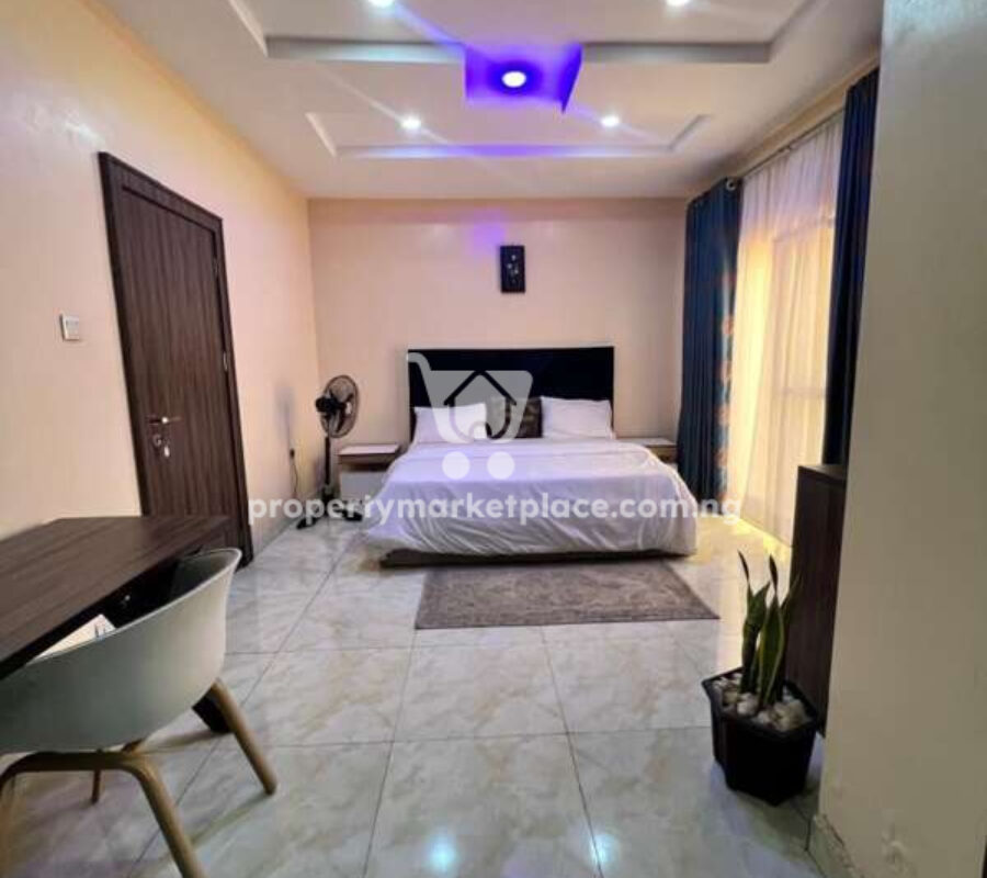 Furnished 4 bedroom terrace duplex with a room boys quarters