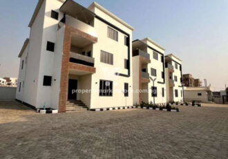 Nicely finished 4 bedroom terrace duplex with a room Bq