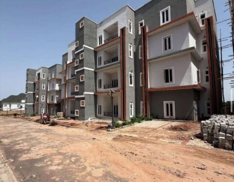 Spacious 3 bedroom flat with a room boys quarters