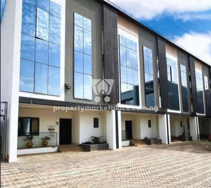 Tastefully finished 4 bedroom terrace duplex with Bq