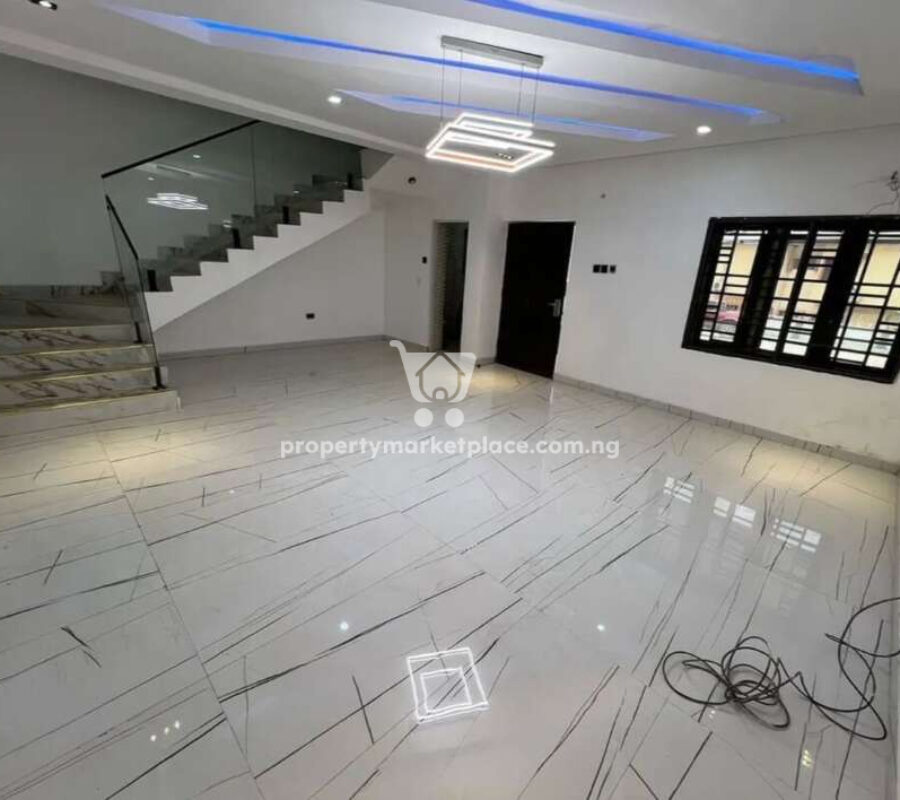Tastefully finished 4 bedroom terrace duplex with Bq
