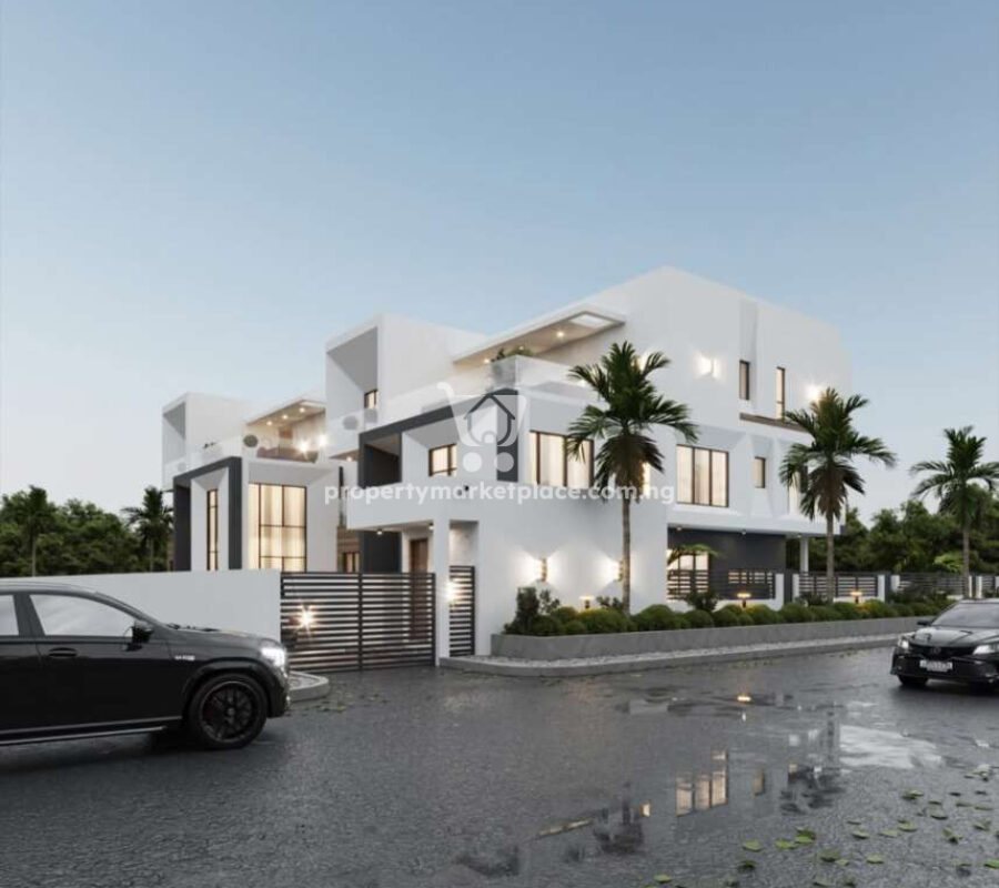 Luxurious 5 bedroom detached duplex with swimming pool