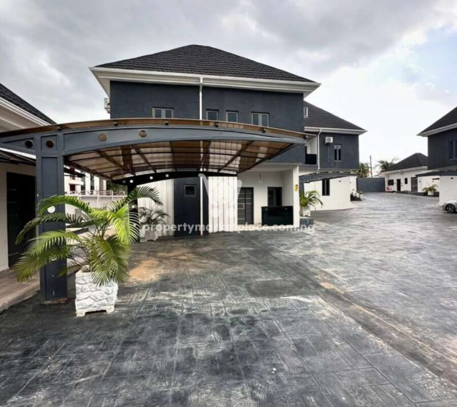 Nicely finished 4 bedroom semi-detached duplex with Bq