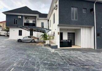 Nicely finished 4 bedroom semi-detached duplex with Bq
