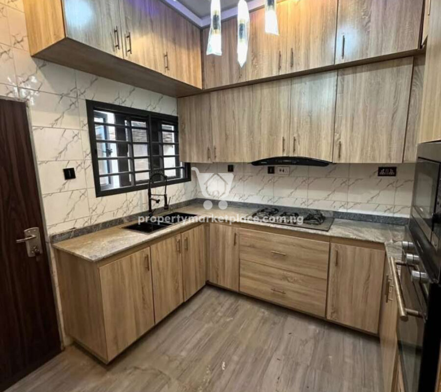 Nicely finished 4 bedroom semi-detached duplex with Bq