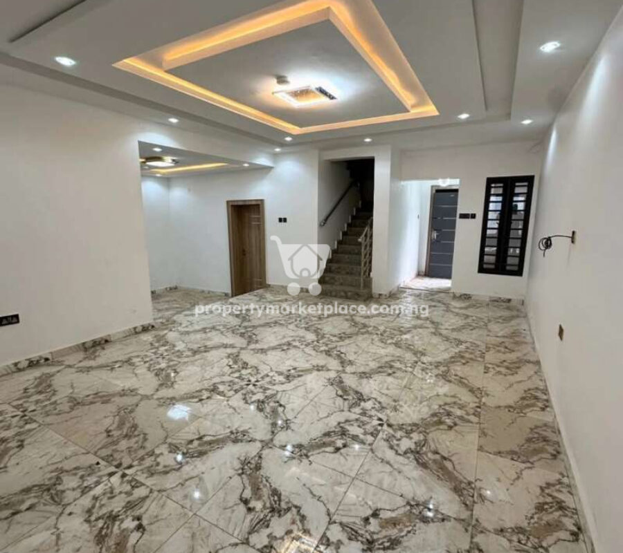 Nicely finished 4 bedroom semi-detached duplex with Bq