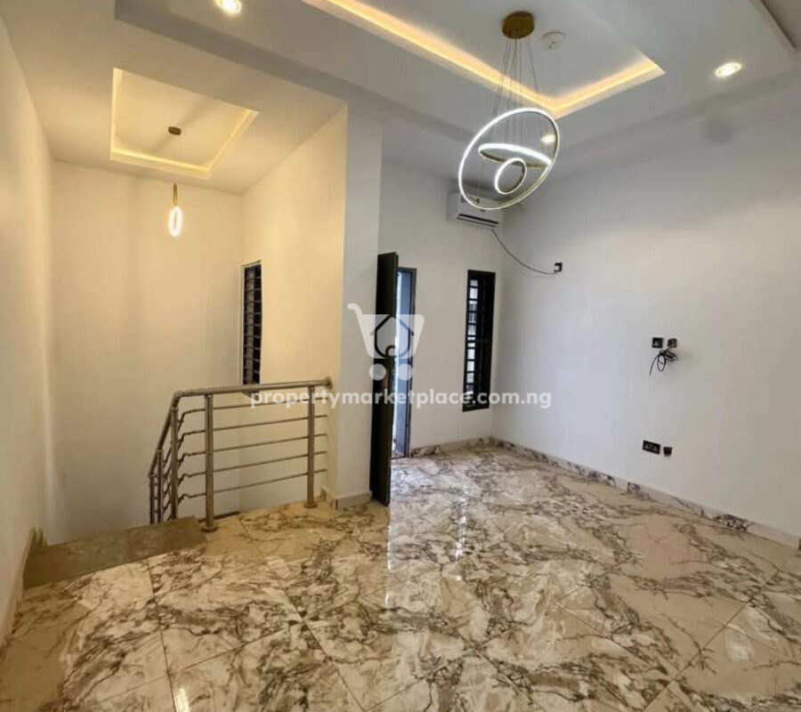Nicely finished 4 bedroom semi-detached duplex with Bq