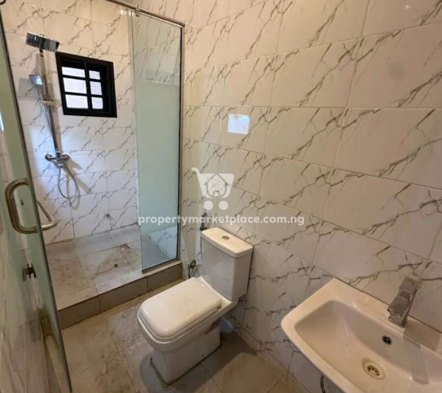 Nicely finished 4 bedroom semi-detached duplex with Bq