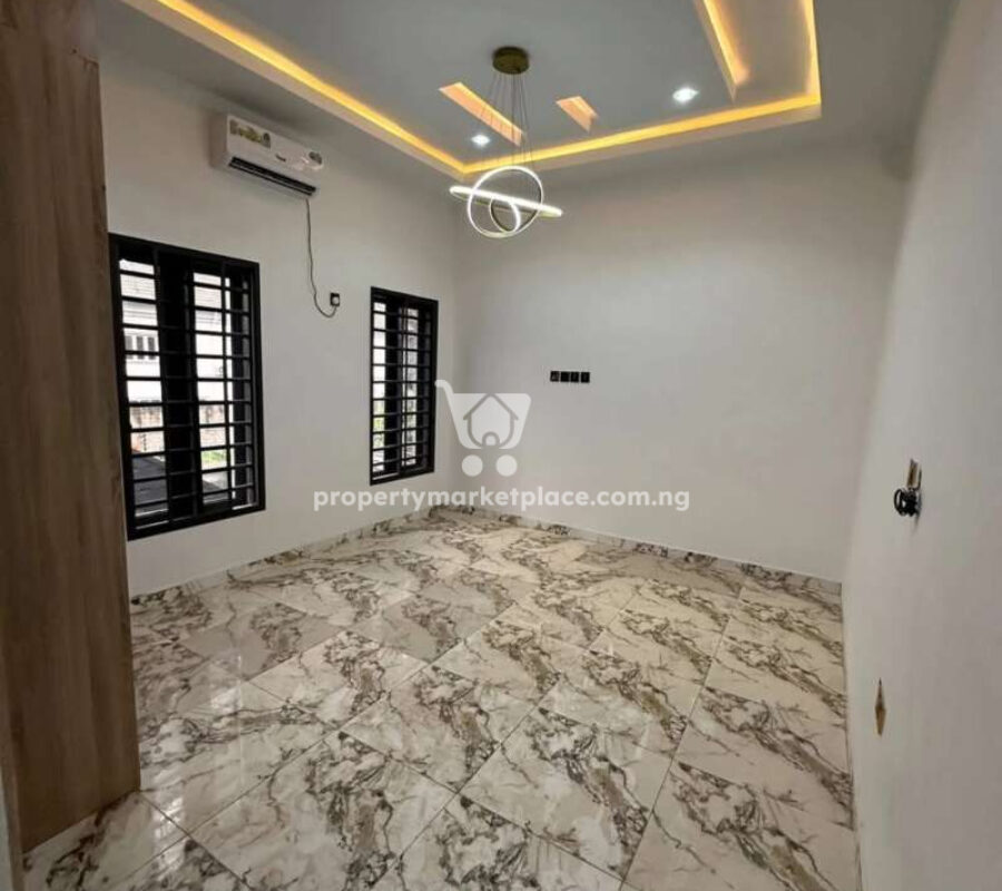 Nicely finished 4 bedroom semi-detached duplex with Bq