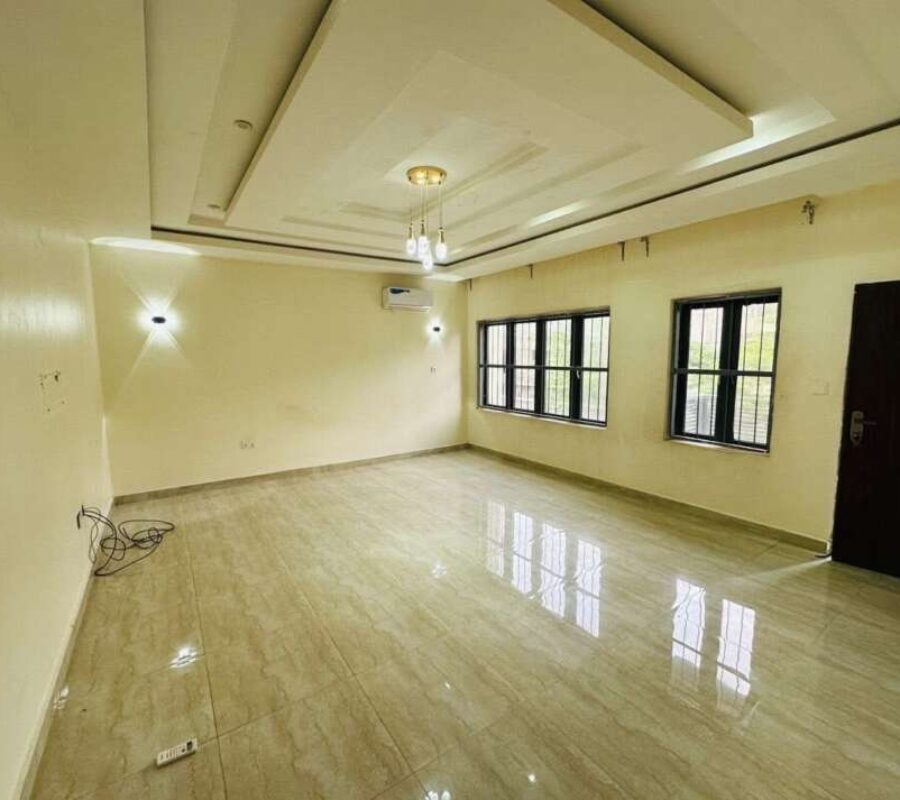 Superbly finished 4 bedroom terrace duplex with a room Bq