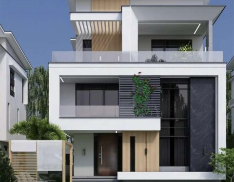 Spacious 5 bedroom detached duplex with a room Bq