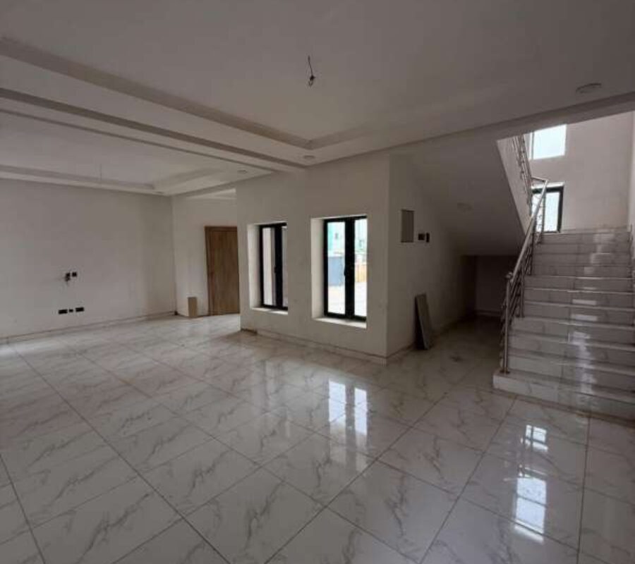 Tastefully finished 4 bedroom terrace duplex with a room Bq