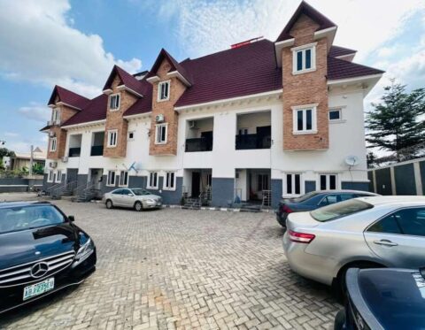 Nicely finished 4 bedroom terrace duplex with Bq