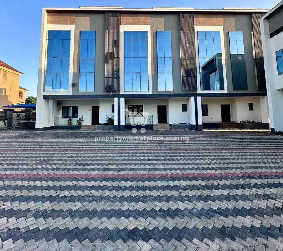 Tastefully finished 4 bedroom terrace duplex with Bq