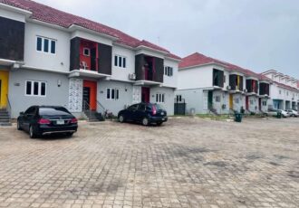 Tastefully finished 3 bedroom terrace duplex in an estate