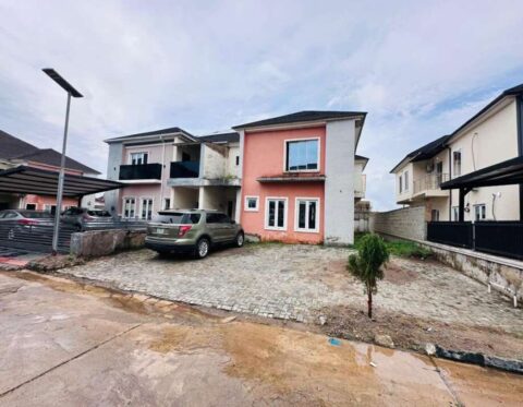 Spacious 4 bedroom semi-detached duplex (semi-finished)
