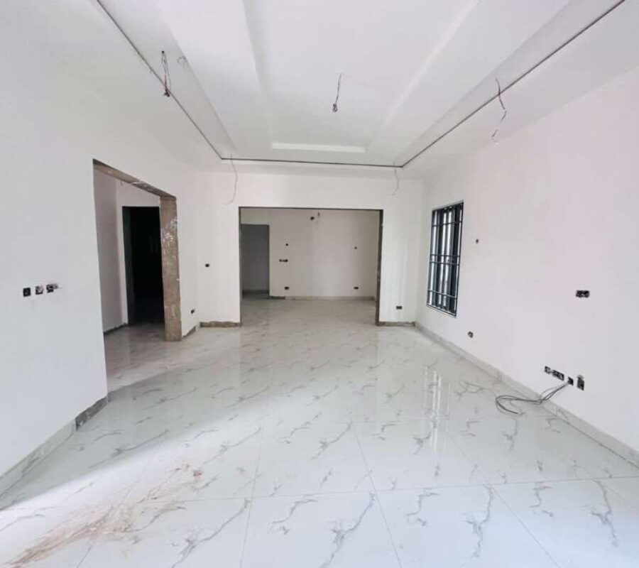 Solidly built 5 bedroom detached duplex with a room Bq