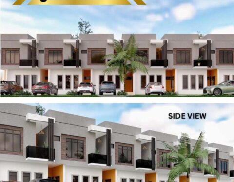 Modern 3 bedroom terrace duplex with mortgage payment