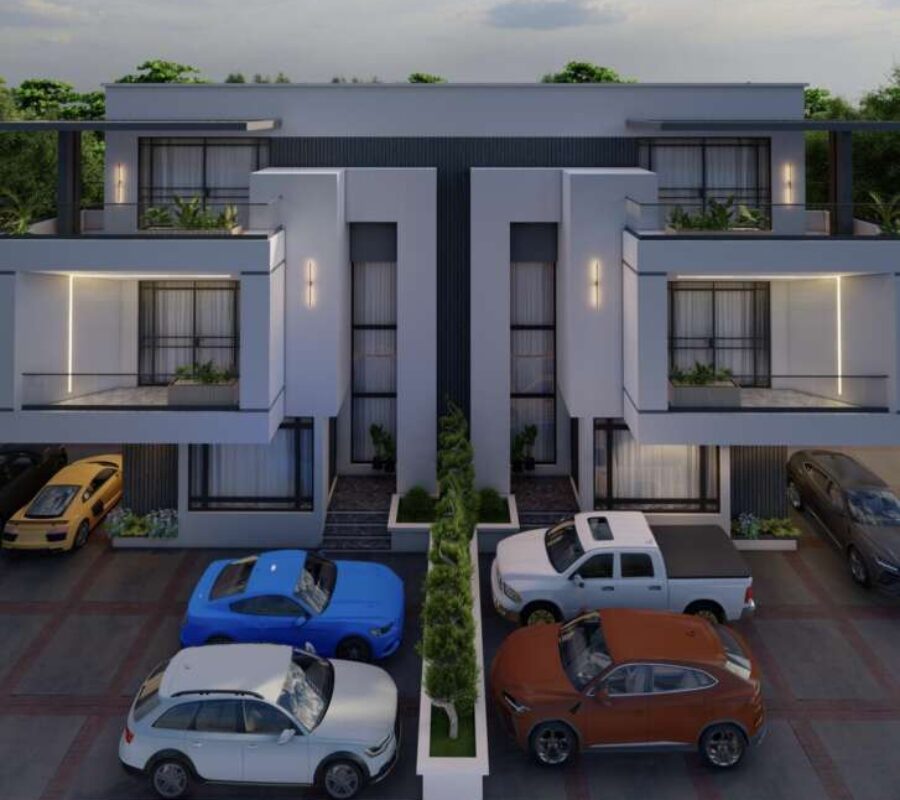 4 bedroom semi-detached duplex with Bq at Montevarra estate