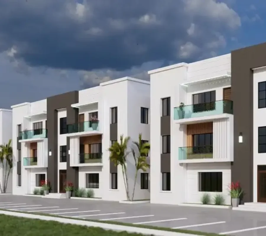 Fully finished 3 bedroom apartment