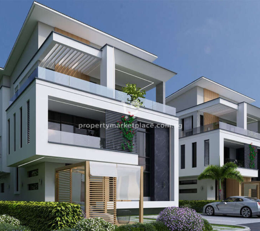 5 bedroom detached duplex with Bq