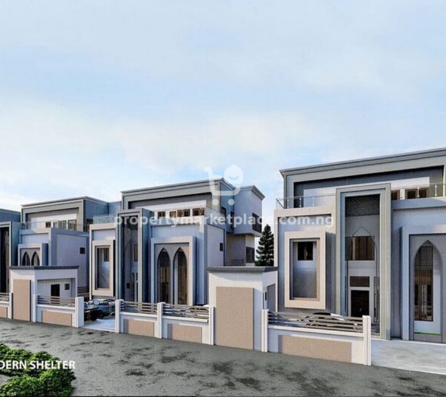 7 bedroom detached duplex with 2 room Bq