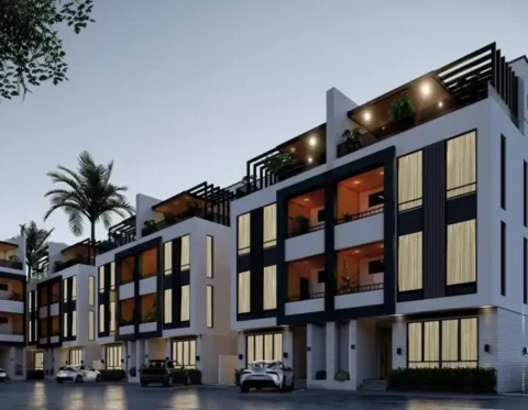 200 Sqm – 4 bedroom terrace duplex