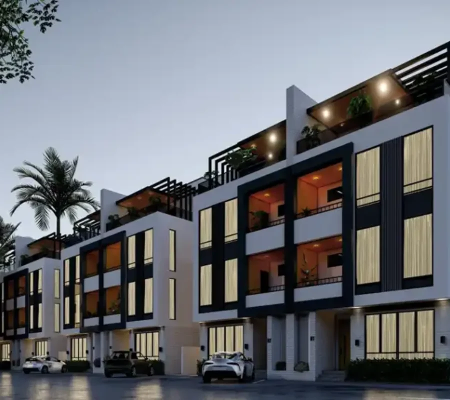 200 Sqm – 4 bedroom terrace duplex