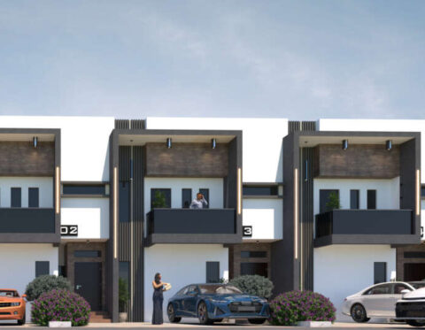 150 Sqm estate land to build a 3 bedroom terrace duplex