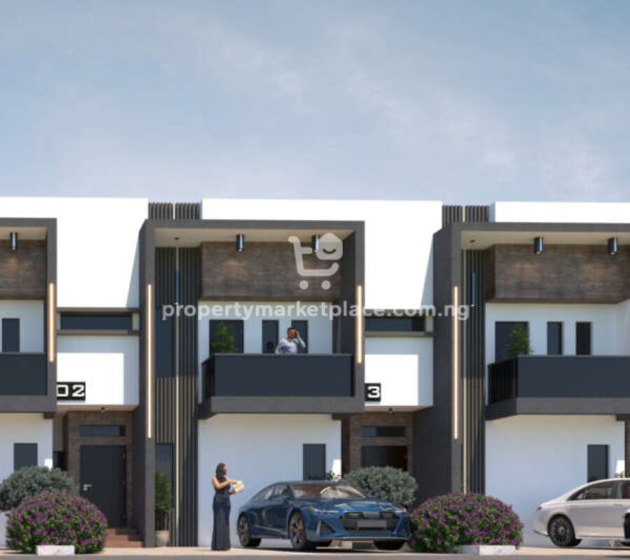 150 Sqm estate land to build a 3 bedroom terrace duplex