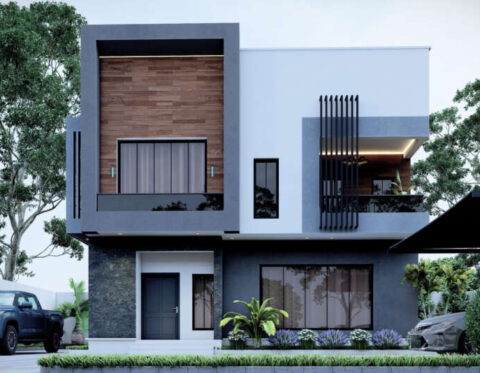 350sqm estate land for a 4 bedroom detached duplex