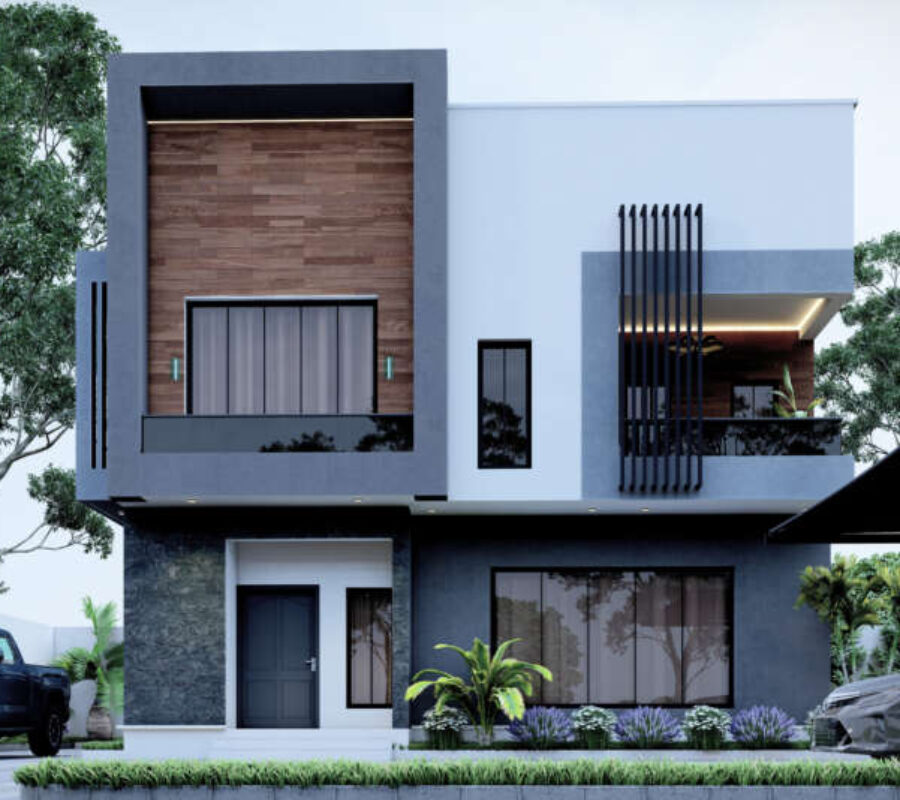 350sqm estate land for a 4 bedroom detached duplex