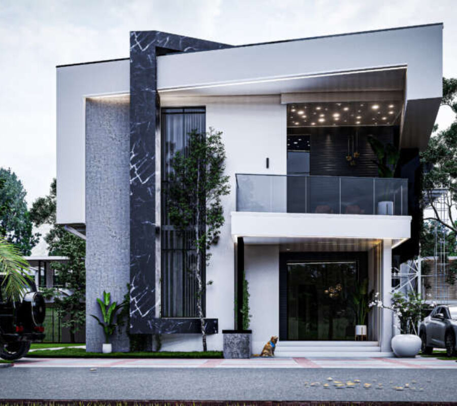 350sqm estate land for 4 bedroom detached duplex