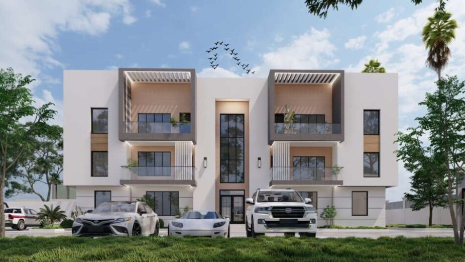 6 units of 3 bedroom apartments at Green Haven estate, Karsana