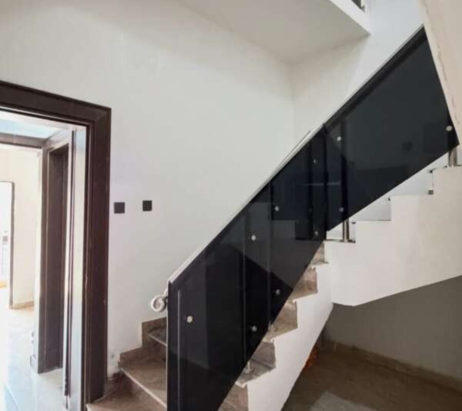 Superbly finished 3 bedroom semi-detached duplex with Bq