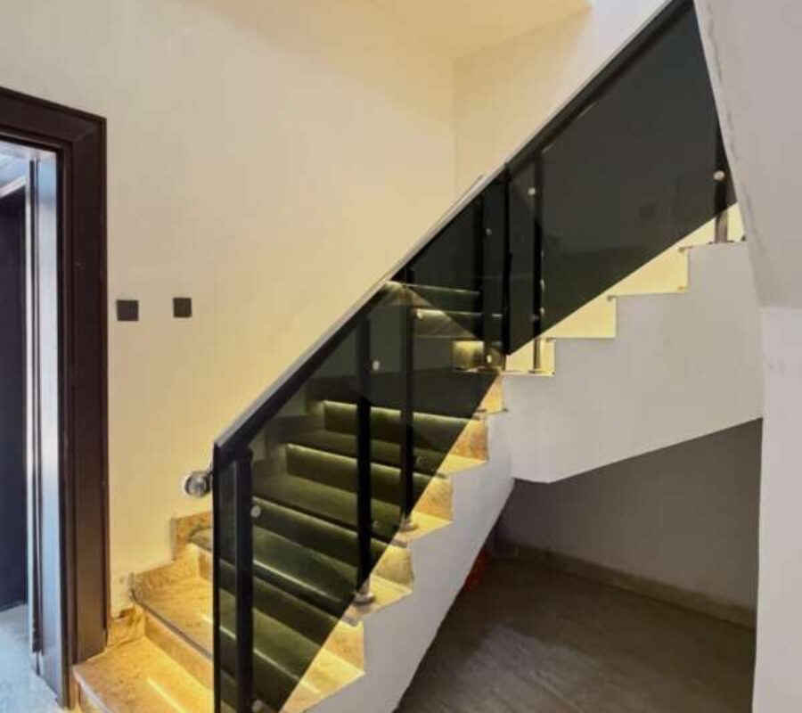 Superbly finished 3 bedroom semi-detached duplex with Bq