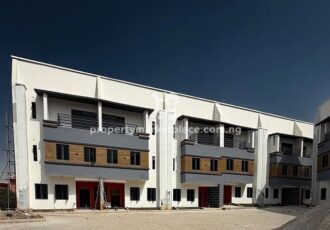 Tastefully finished 4 bedroom terrace duplex with Bq