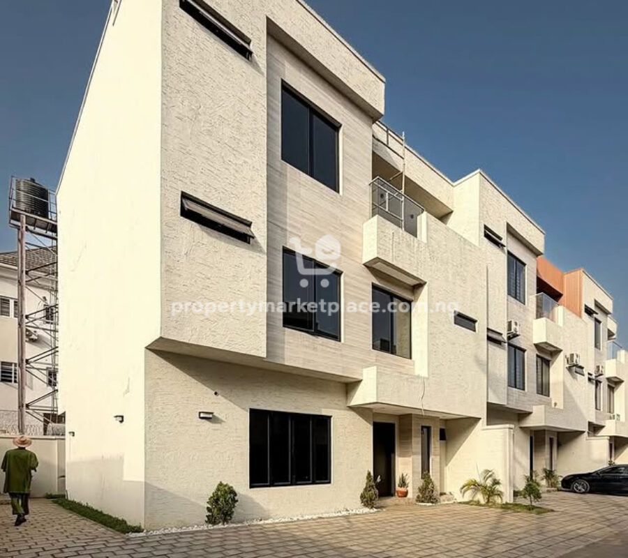 Superbly finished 4 bedroom terrace duplex with Bq