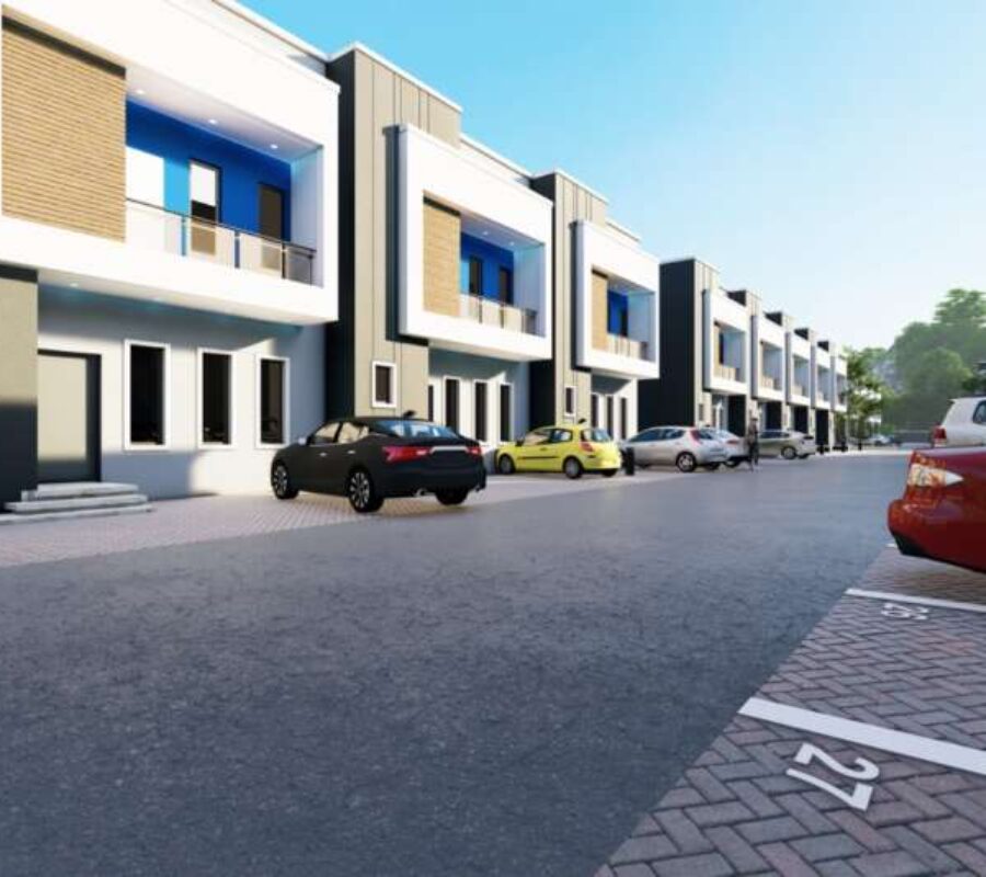 4 bedroom terrace duplex with mortgage payment